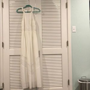 Altar’d State White Lace Maxi- Dress